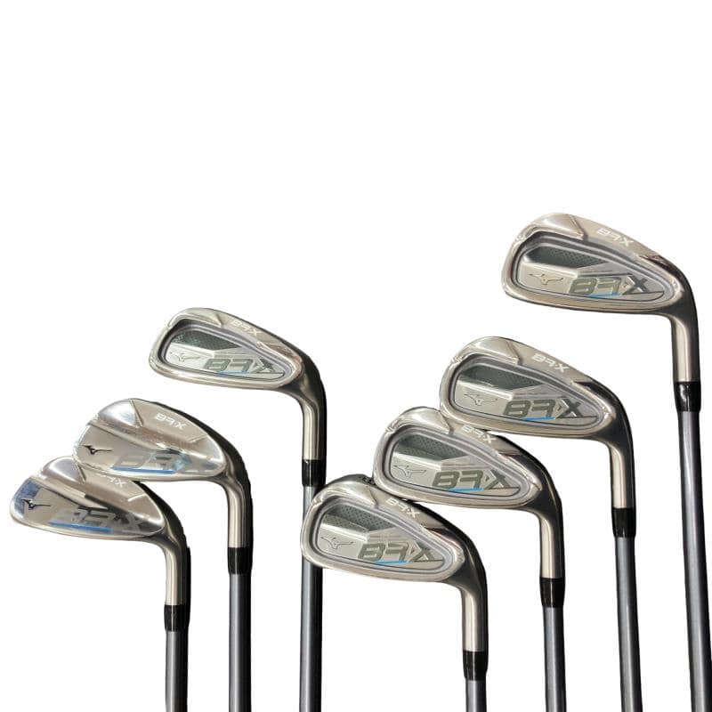 【中古】 ミズノ BR-X 7S アイアンセット IR BR-X (フレックスS) メンズ 男性用 右利き 右用 Cランク ゴルフクラブ｜ゴルフパートナー 中古クラブ店