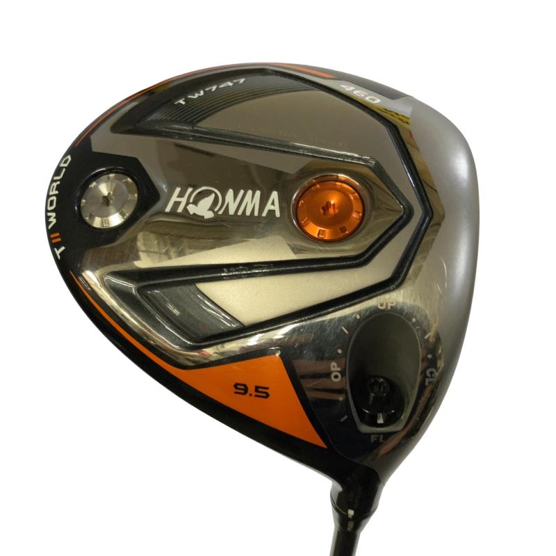 【中古】 本間ゴルフ TOUR WORLD TW747 460  9.5° １番ウッド DR VIZARD for 747 50(１番ウッド) (フレックスS) メンズ 成人男性用 右利き 右用 C序列付ける ゴルフ野球クラブ