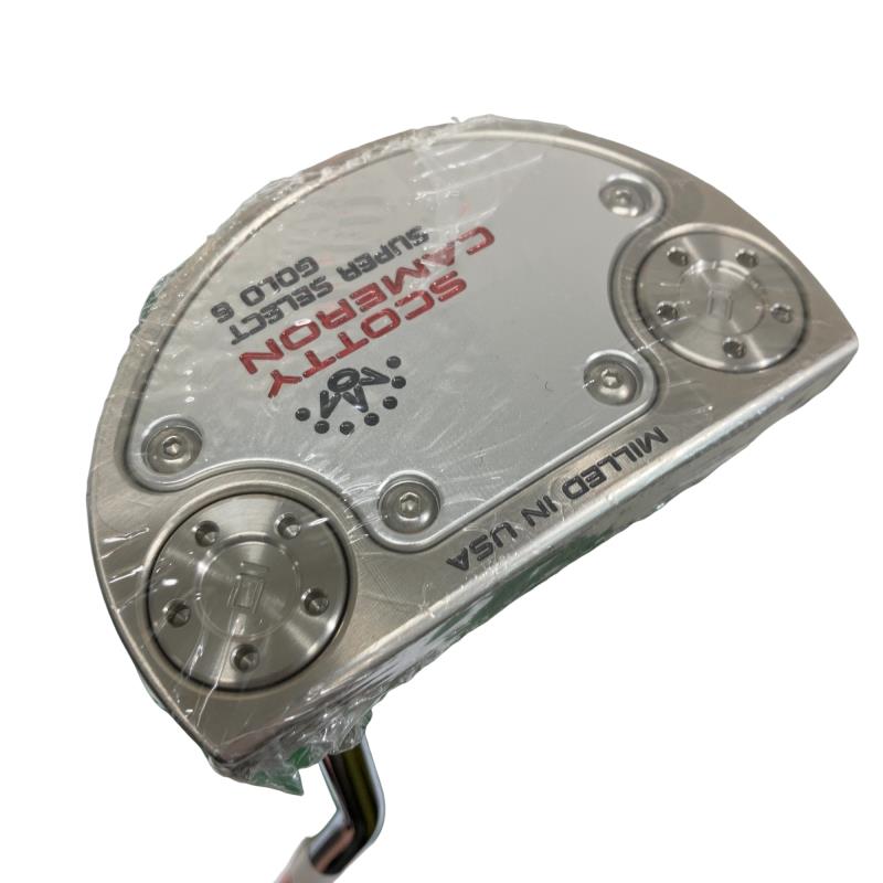 【中古】 タイトリスト SCOTTY CAMERON SUPER SELECT GOLO 6 35in パター PT スチール写真 (フレックス余分の物) メンズ 成人男性用 右利き 右用 B価値づける ゴルフ野球クラブ