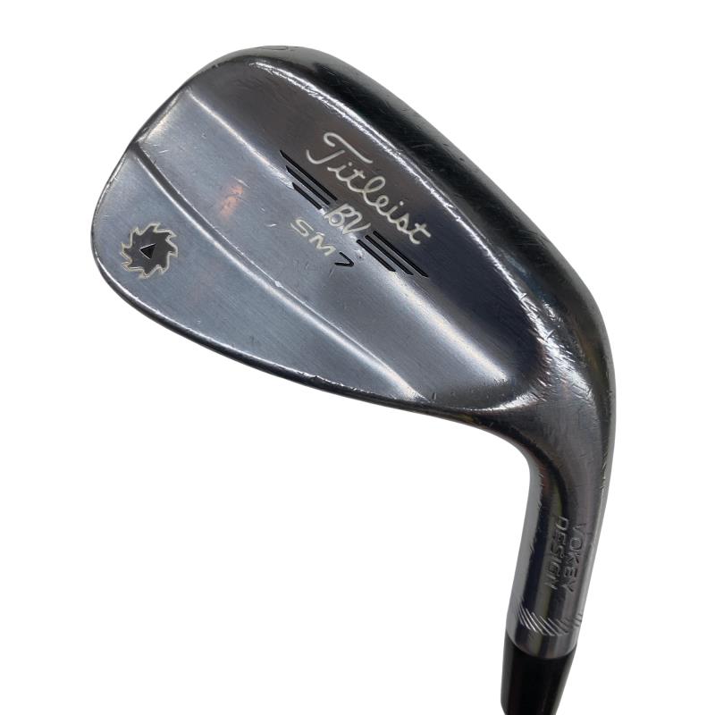 【中古】 タイトリスト VOKEY SPIN MILLED SM7 ツアークロム 50°/12°F ウェッジ WG NS PRO MODUS3 TOUR120 (フレックスS) メンズ 男性用 右利き 右用 Dランク ゴルフクラブ