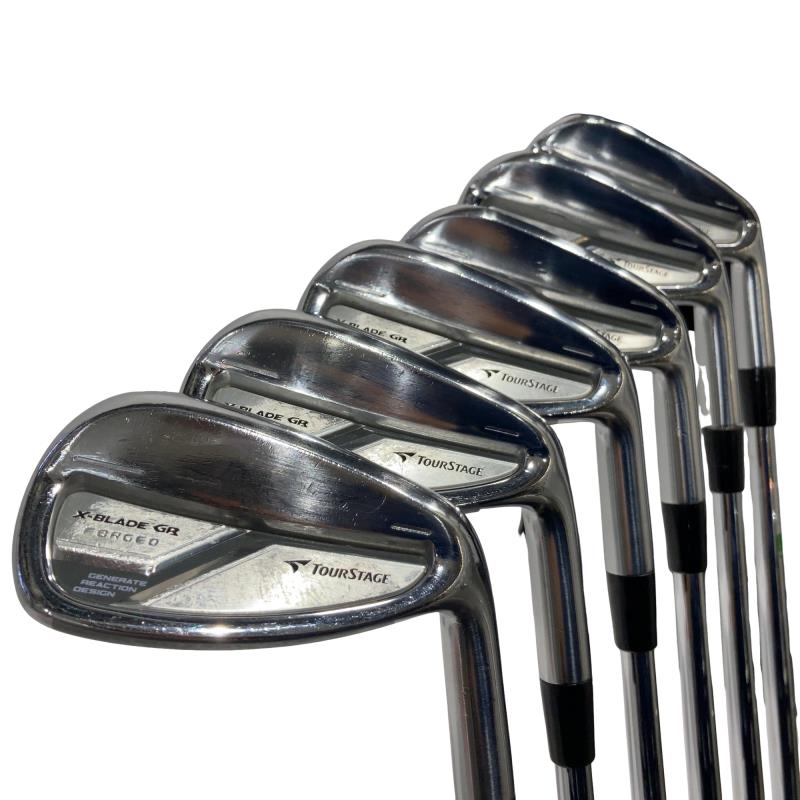 【中古】 ブリヂストン TOURSTAGE X-BLADE GR FORGED(2014) 6S アイアンセット IR NS PRO MODUS3 TOUR120 (フレックスS) メンズ 男性用 右利き 右用 Cランク ゴルフクラブ｜ゴルフパートナー 中古クラブ店