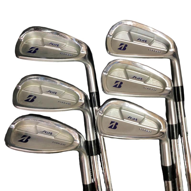 【中古】 ブリヂストン BRIDGESTONE JGR FORGED 6S アイアンセット IR 純正特注シャフト (フレックスS) メンズ 男性用 右利き 右用 Cランク ゴルフクラブ 27,185円