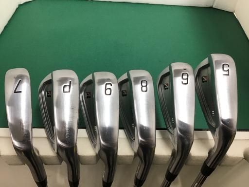 【中古】 ブリヂストン BRIDGESTONE 222CB+ 6S アイアンセット IR 純正特注シャフト (フレックスS) メンズ 男性用 右利き 右用 Dランク ゴルフクラブ