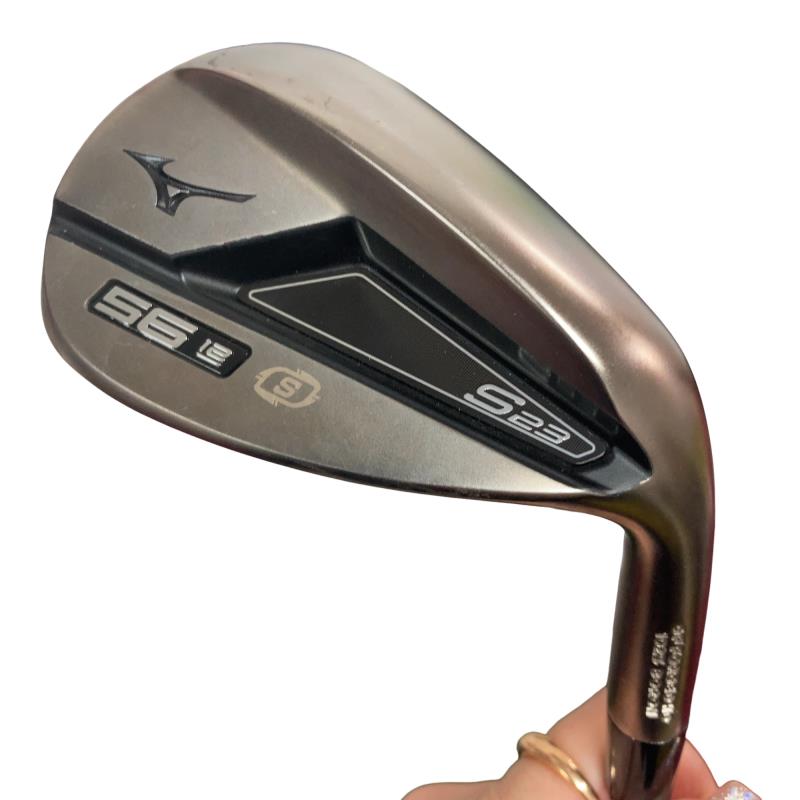 【中古】 ミズノ Mizuno S23(カッパーコバルト) 56°/12°S ウェッジ WG Dynamic Gold 105 (フレックスS) メンズ 成人男性用 右利き 右用 C価値づける ゴルフ野球クラブ