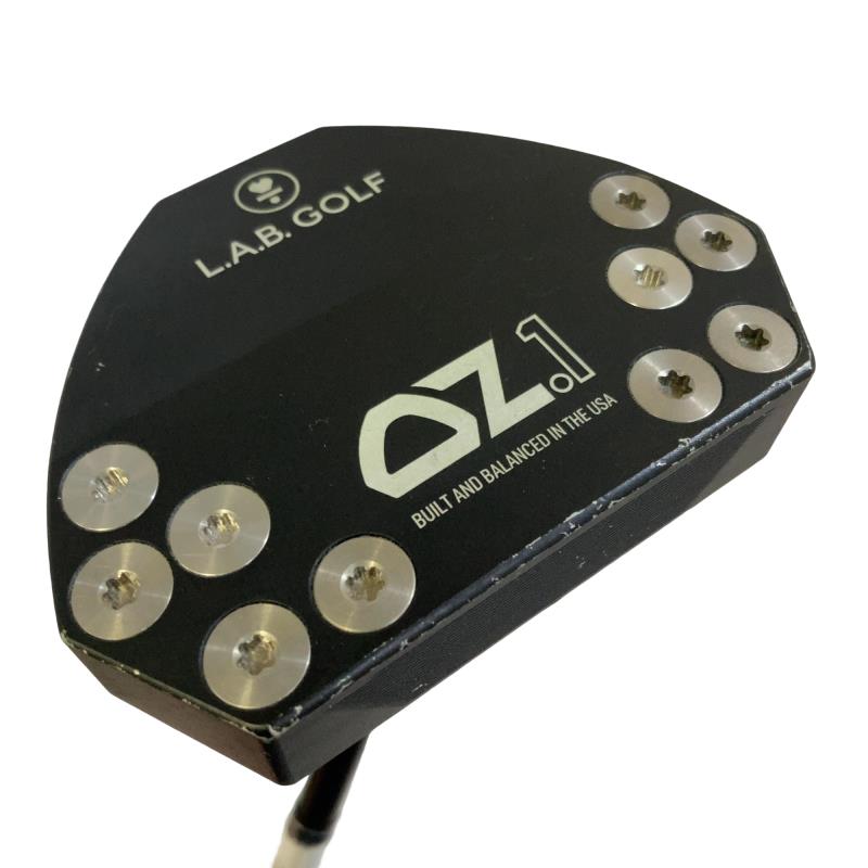 【中古】 L.A.B.GOLF L.A.B.GOLF OZ.1(BLACK) 33in パター PT スチール写真 (フレックス余分の物) メンズ 成人男性用 右利き 右用 C位置づける ゴルフ野球クラブ