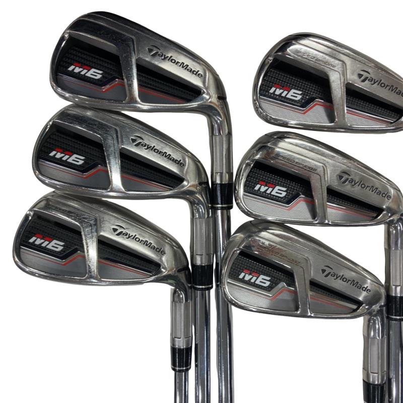 【中古】 仕立て屋お手伝いさん M6 6S アイアン書き割り IR RE-AX 85 STEEL (フレックスS) メンズ 成人男性用 右利き 右用 C位置づける ゴルフ野球クラブ