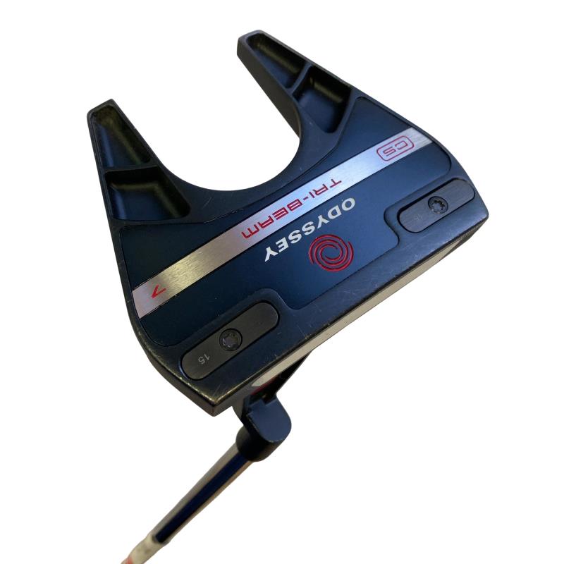 【中古】 オデッセイ TRI-BEAM #7 CS 34インチ パター PT STROKE LAB(2023) (フレックスその他) メンズ 男性用 右利き 右用 Cランク ゴルフクラブ