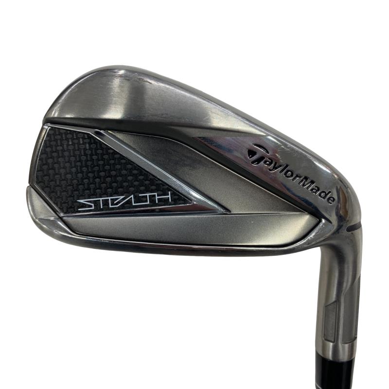 【中古】 テーラーメイド STEALTH 5S アイアンセット IR 純正特注シャフト (フレックスS) メンズ 男性用 右利き 右用 Cランク ゴルフクラブ