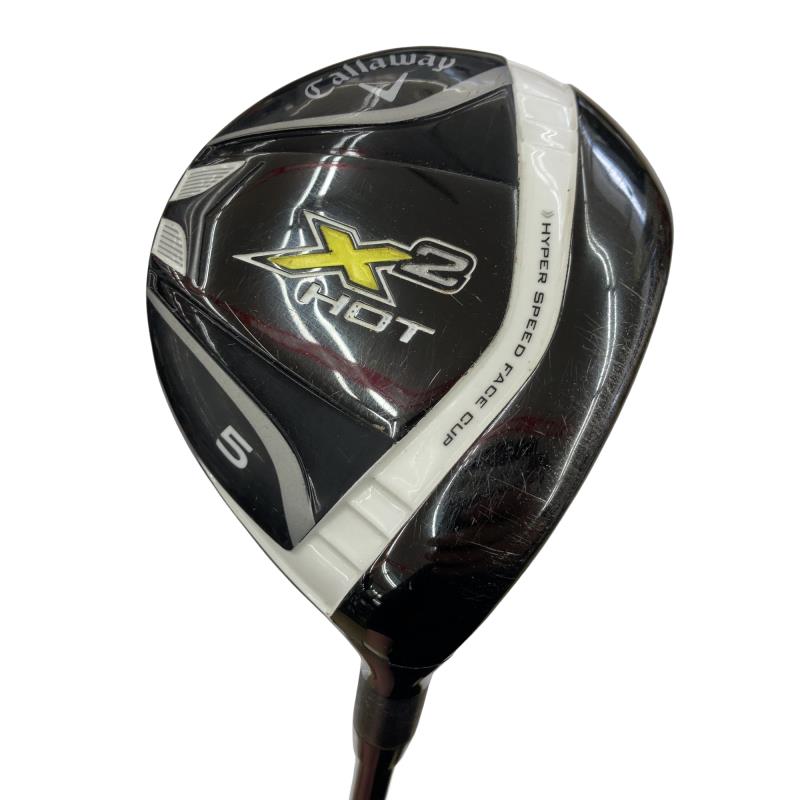 【中古】 キャロウェイ X2 HOT 5W フェアウェイウッド FW X2 HOT(フェアウェイ) (フレックスR) メンズ 男性用 右利き 右用 Dランク ゴルフクラブ