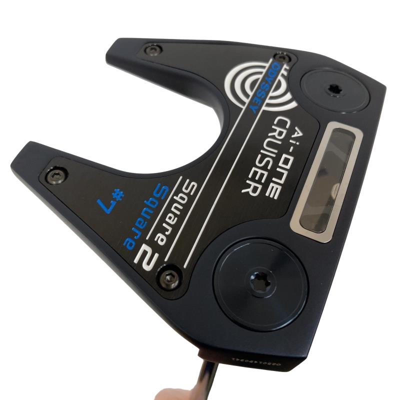 【中古】 オデッセイ Ai-ONE SQUARE 2 SQUARE #7 CRUISER 38インチ パター PT STROKE LAB 140 スチール (フレックスその他) メンズ 男性用 右利き 右用 Bランク ゴルフクラブ
