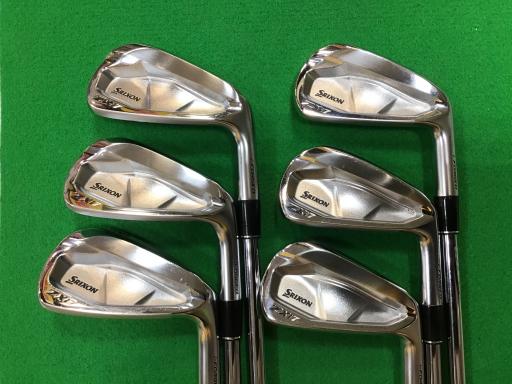 【中古】 ダンロップ SRIXON ZXi7 6S アイアンセット IR 純正特注シャフト (フレックスその他) メンズ 男性用 右利き 右用 Cランク ゴルフクラブ