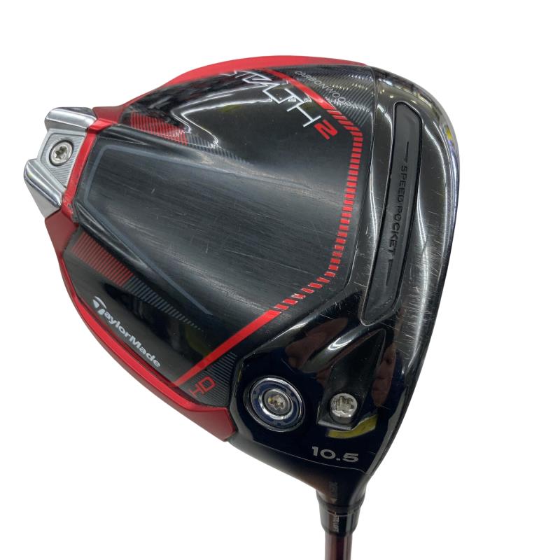 【中古】 テーラーメイド STEALTH2 HD 10.5° ドライバー DR リシャフト (フレックスその他) メンズ 男性用 右利き 右用 Cランク ゴルフクラブ