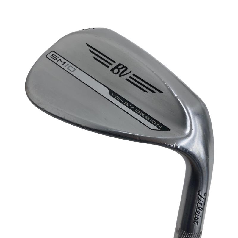 【中古】 タイトリスト VOKEY SPIN MILLED SM10 ツアークロム 56°/12°D ウェッジ WG Dynamic Gold (フレックスS) メンズ 男性用 右利き 右用 Cランク ゴルフクラブ