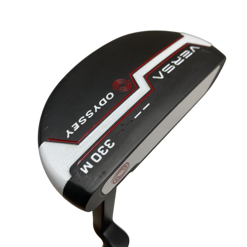 【中古】 オデッセイ VERSA 330M 黒いこと 33in パター PT スチール写真 (フレックス余分の物) メンズ 成人男性用 右利き 右用 D位置づける ゴルフ野球クラブ