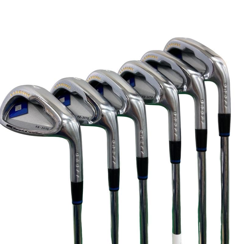 【中古】 ダイワ(グローブライド) ONOFF LABOSPEC RB-247G 6S アイアンセット IR 純正特注シャフト (フレックスR) メンズ 男性用 右利き 右用 Cランク ゴルフクラブ｜ゴルフパートナー 中古クラブ店