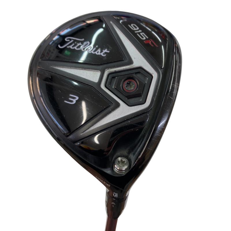【中古】 タイトリスト 915 F 3W(15°) フェアウェイウッド FW リシャフト (フレックスその他) メンズ 男性用 右利き 右用 Cランク ゴルフクラブ