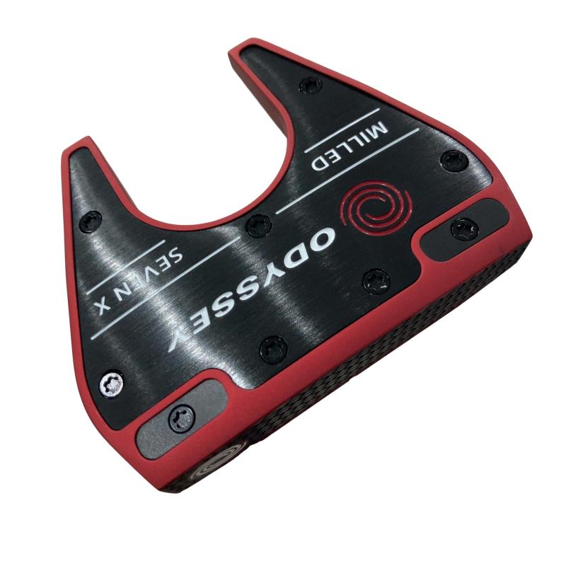 【中古】 オデッセイ RED SEVEN X 34インチ パター PT スチール (フレックスその他) メンズ 男性用 右利き 右用 Bランク ゴルフクラブ