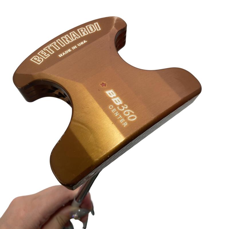 【中古】 ベティナルディ BETTINARDI BB360 CENTER パター PT スチール写真 (フレックス余分の物) メンズ 成人男性用 右利き 右用 C序列付ける ゴルフ野球クラブ