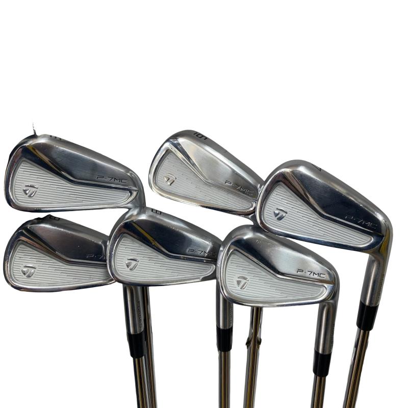 【中古】 仕立て屋お手伝いさん Taylor Made P・7MC 6S アイアン書き割り IR NS PRO MODUS3 TOUR105 (フレックスS) メンズ 成人男性用 右利き 右用 C位置づける ゴルフ野球クラブ