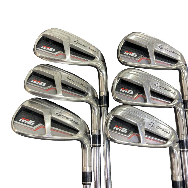 【中古】 仕立て屋御手伝いさん M6 6S アイアン仕掛ける IR RE-AX 85 STEEL (フレックスR) メンズ 成人男性用 右利き 右用 D序列付ける ゴルフ野球クラブ