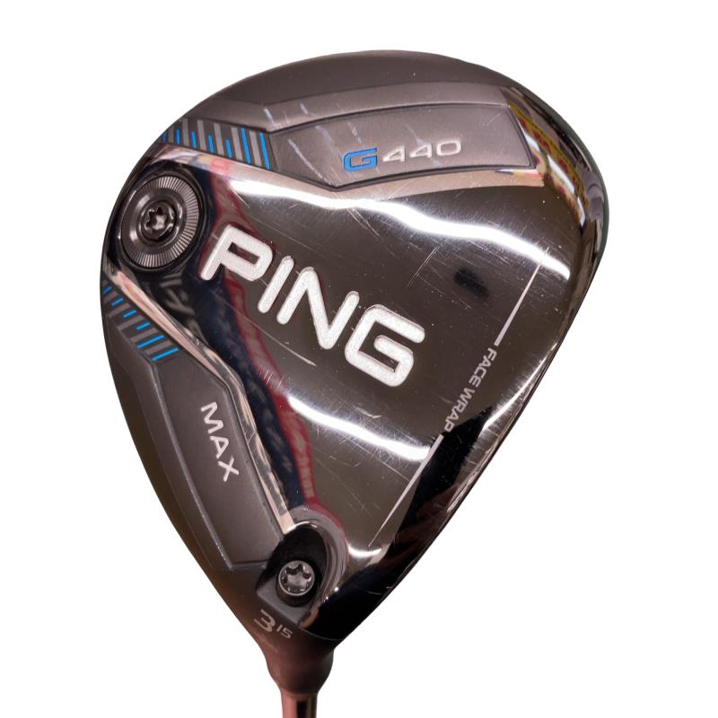 【中古】 ピン G440 MAX 3W フェアウェイウッド FW PING TOUR 2.0 BLACK 65(FW) (フレックスS) メンズ 男性用 右利き 右用 Cランク ゴルフクラブ 33,981円