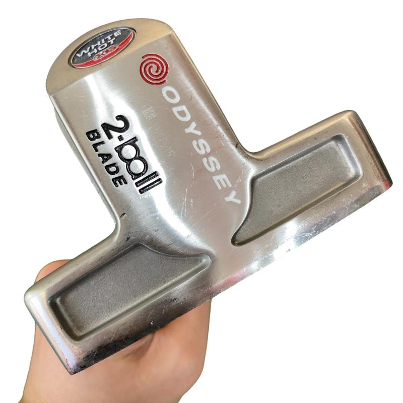【中古】 オデッセイ WHITE HOT XG 2・ball BLADE 34インチ パター PT スチール (フレックスその他) メンズ 男性用 右利き 右用 Cランク ゴルフクラブ