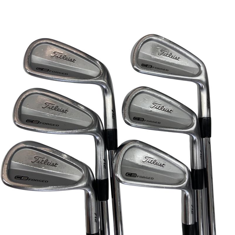 【中古】 タイトリスト Titleist CB 712 6S アイアンセット IR Dynamic Gold (フレックスS) メンズ 男性用 右利き 右用 Cランク ゴルフクラブ｜ゴルフパートナー 中古クラブ店