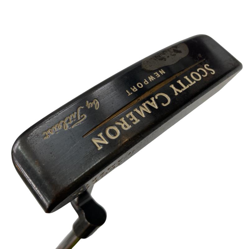 【中古】 タイトリスト SCOTTY CAMERON NEWPORT(火器青碧) パター PT Micro Step (フレックス余分の物) メンズ 成人男性用 右利き 右用 C位置づける ゴルフ野球クラブ