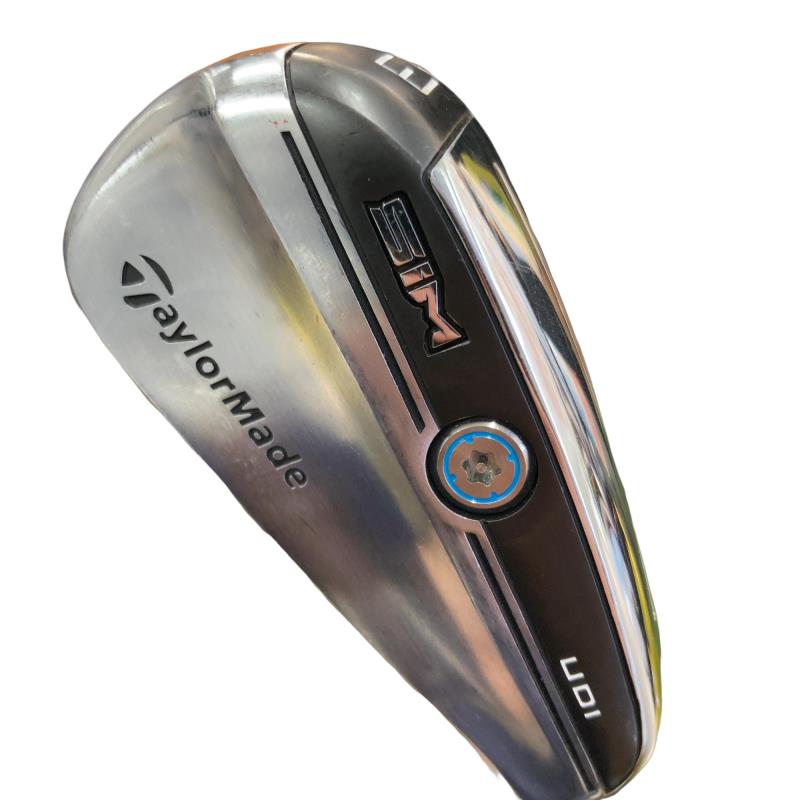【中古】 テーラーメイド SIM UDI U3 ユーティリティ UT NS PRO 910GH (フレックスS) メンズ 男性用 右利き 右用 Cランク ゴルフクラブ