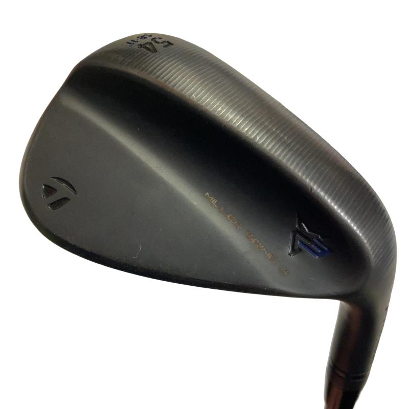 【中古】 テーラーメイド Taylor Made MILLED GRIND 3(ブラック) 54°/11° ウェッジ WG リシャフト (フレックスその他) メンズ 男性用 右利き 右用 Cランク ゴルフクラブ