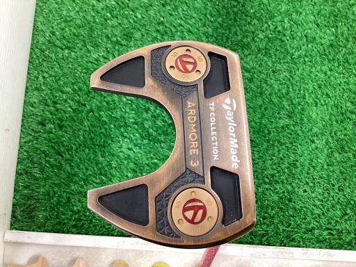 【中古】 テーラーメイド TP COLLECTION BLACK COPPER ARDMORE 3(クランクネック) 33インチ(ラムキン) パター PT スチール (フレックスその他) メンズ 男性用 右利き 右用 Cランク ゴルフクラブ