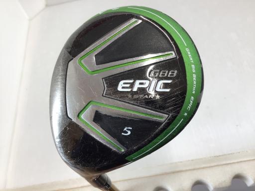 【中古】 キャロウェイ GBB EPIC STAR 5W レフティ フェアウェイウッド FW リシャフト (フレックスその他) メンズ 男性用 左利き レフティ 左用 Cランク ゴルフクラブ｜ゴルフパートナー 中古クラブ店