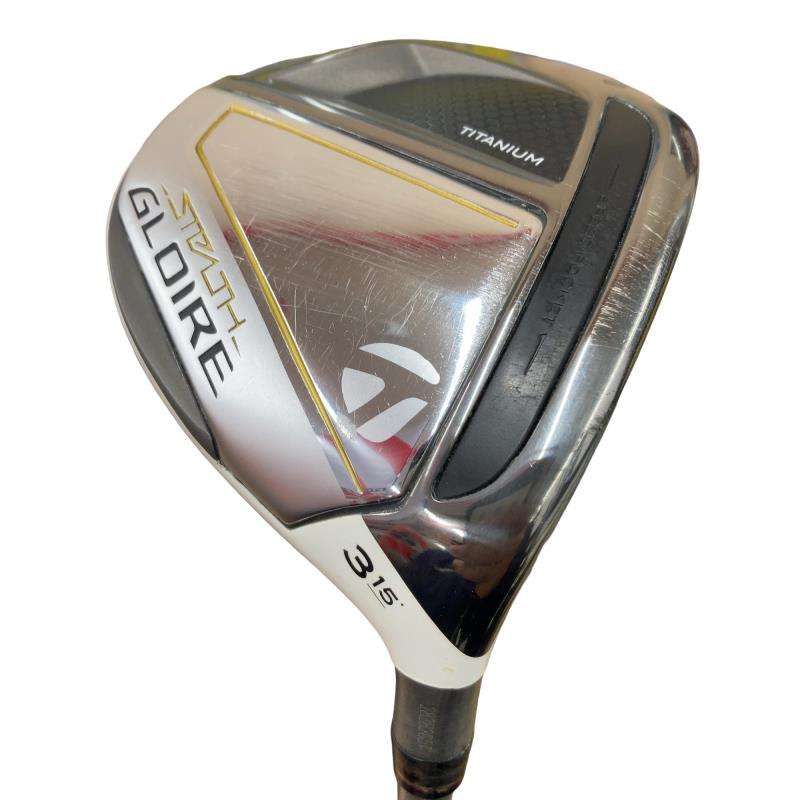 【中古】 テーラーメイド STEALTH GLOIRE 3W フェアウェイウッド FW SPEEDER NX for TM(FW) (フレックスS) メンズ 男性用 右利き 右用 Cランク ゴルフクラブ