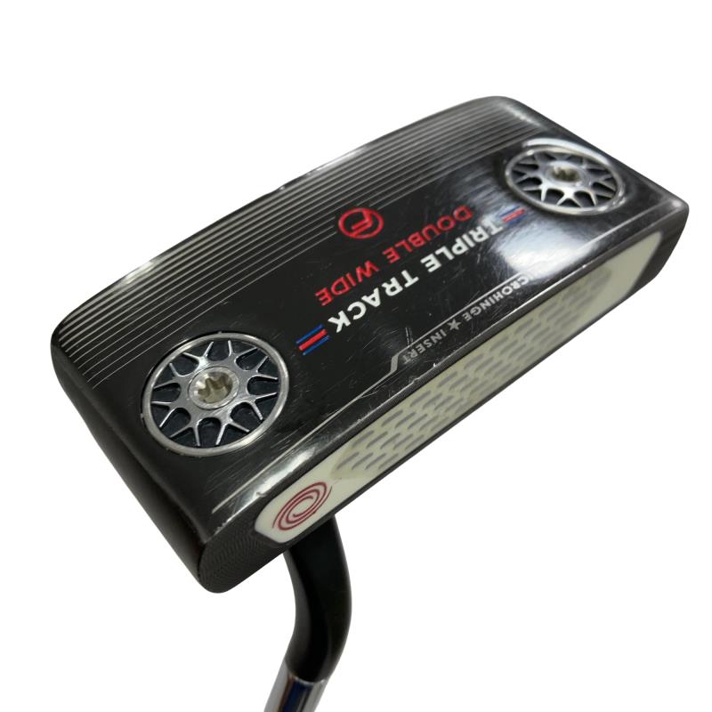 【中古】 オデッセイ TRIPLE TRACK DOUBLE WIDE FLOW 34インチ パター PT STROKE LAB BLACK (フレックスその他) メンズ 男性用 右利き 右用 Cランク ゴルフクラブ