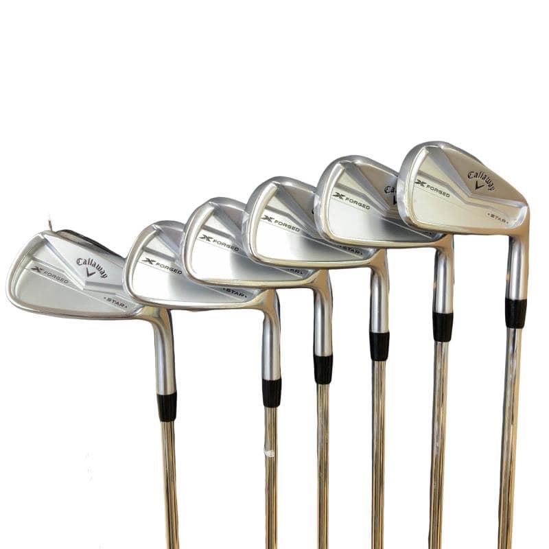 【中古】 キャロウェイ X FORGED STAR(2024) 6S アイアンセット IR NS PRO 950GH neo (フレックスS) メンズ 男性用 右利き 右用 Cランク ゴルフクラブ