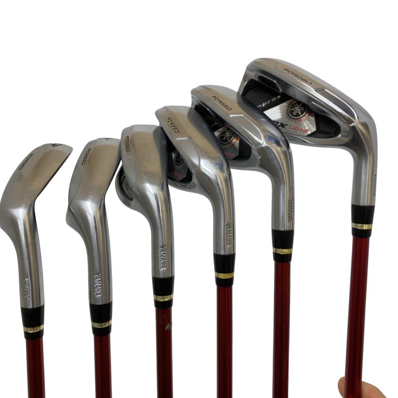 【中古】 ヤマハ inpres RMX UD+2 7S アイアン仕掛ける IR BASSARA FS50 (フレックスR) メンズ 成人男性用 右利き 右用 C価値づける ゴルフ野球クラブ