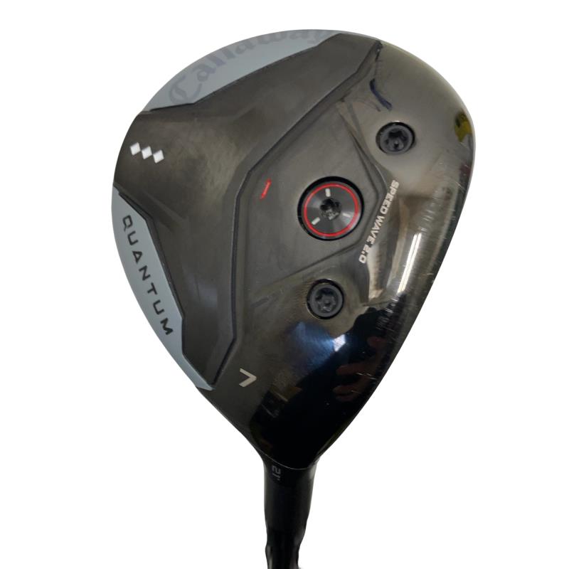 【中古】 キャロウェイ QUANTUM ◆◆◆ 7W フェアウェイウッド FW 純正特注シャフト (フレックスS) メンズ 男性用 右利き 右用 Cランク ゴルフクラブ|ゴルフパートナー 中古クラブ店
