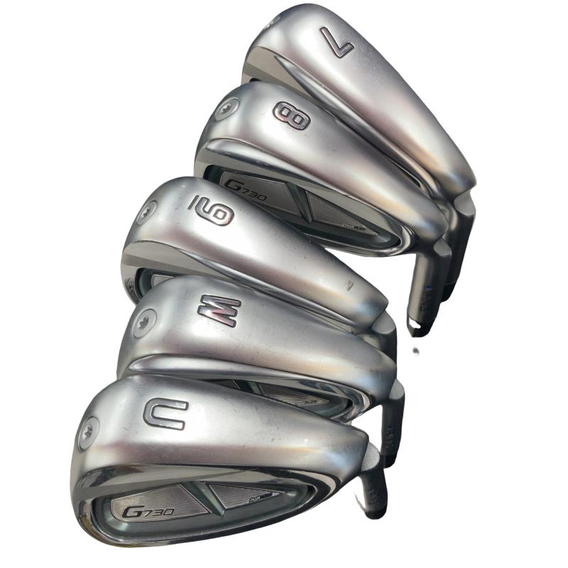 【中古】 ピン G730 5S アイアン仕掛ける IR 完全無欠特注立て坑 (フレックスR) メンズ 成人男性用 右利き 右用 C価値づける ゴルフ野球クラブ