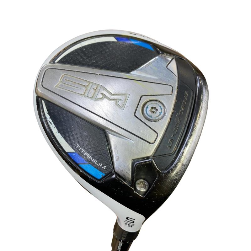 【中古】 テーラーメイド SIM 5W フェアウェイウッド FW TENSEI SILVER TM50(FW) (フレックスR) メンズ 男性用 右利き 右用 Cランク ゴルフクラブ