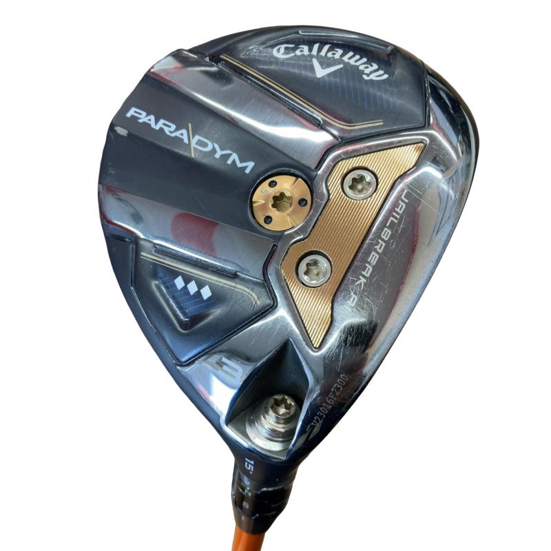 【中古】 キャロウェイ PARADYM ◆◆◆ 3W フェアウェイウッド FW 完全無欠特注立て坑 (フレックスX) メンズ 成人男性用 右利き 右用 C序列付ける ゴルフ野球クラブ