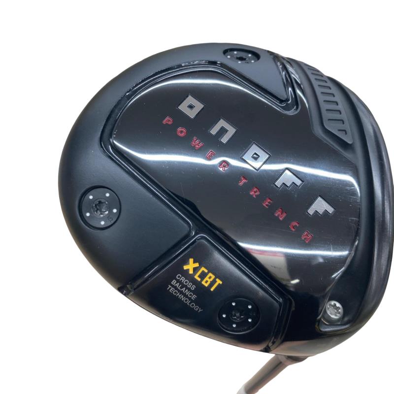 【中古】 ダイワ(グローブライド) ONOFF(2024) KURO 9.5° ドライバー DR 純正特注シャフト (フレックスS) メンズ 男性用 右利き 右用 Cランク ゴルフクラブ