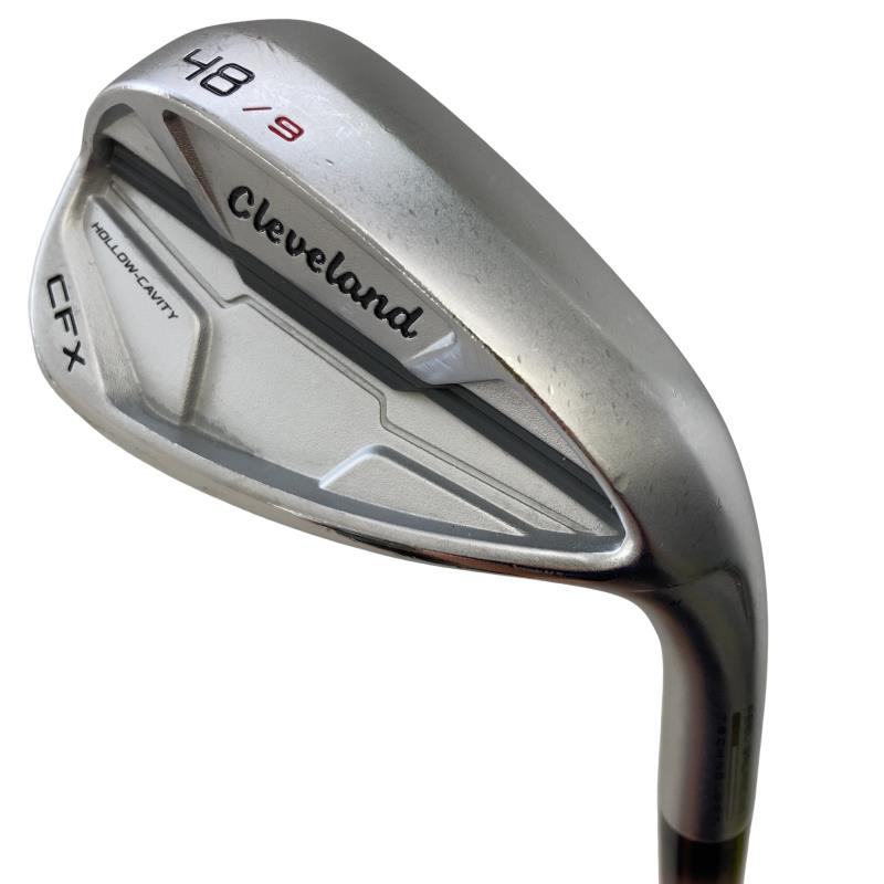 【中古】 クリーブランド Cleveland CFX 48°/09° ウェッジ WG 純然たる特注矢がら (フレックスS) メンズ 成人男性用 右利き 右用 C位置づける ゴルフ野球クラブ