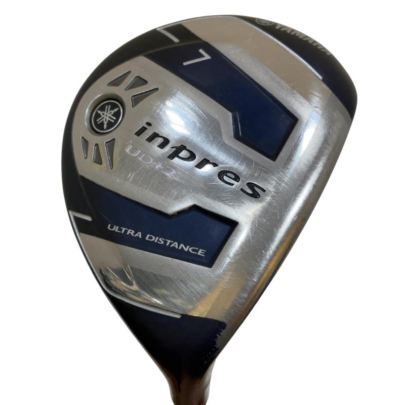 【中古】 ヤマハ inpres UD+2 7W フェアウェイウッド FW TMX-417F (フレックスR) メンズ 成人男性用 右利き 右用 C位置づける ゴルフ野球クラブ