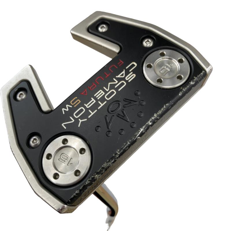 【中古】 タイトリスト SCOTTY CAMERON FUTURA 5W(2017) 34インチ パター PT スチール (フレックスその他) メンズ 男性用 右利き 右用 Dランク ゴルフクラブ