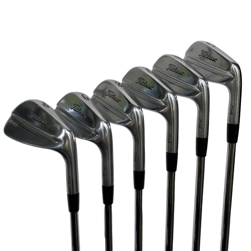 【中古】 タイトリスト Titleist MB 714 8S アイアン書き割り IR Dynamic Gold (フレックスS) メンズ 成人男性用 右利き 右用 D序列付ける ゴルフ野球クラブ