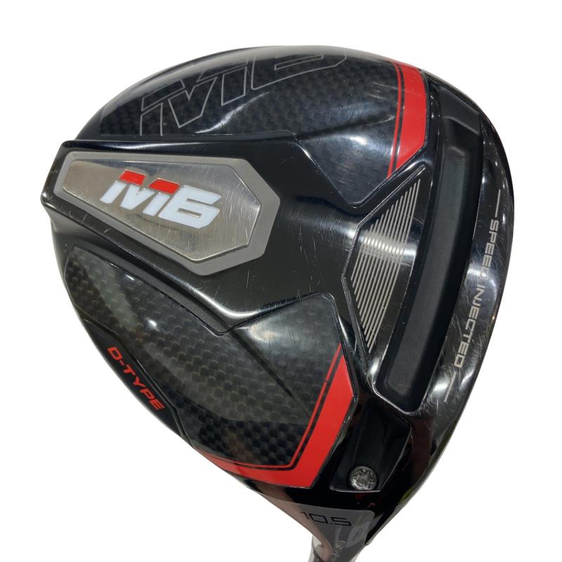 【中古】 テーラーメイド M6 D-TYPE 10.5&deg; USA ドライバー DR 純正特注シャフト (フレックスS) メンズ 男性用 右利き 右用 Cランク ゴルフクラブ｜ゴルフパートナー 中古クラブ店