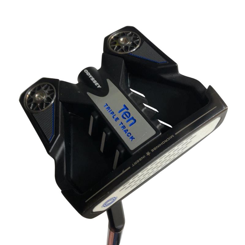 【中古】 オデッセイ TEN TRIPLE TRACK 34in パター PT STROKE LAB (フレックス余分の物) メンズ 成人男性用 右利き 右用 C位置づける ゴルフ野球クラブ