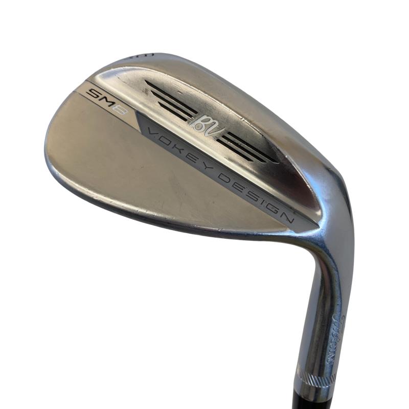 【中古】 タイトリスト VOKEY SPIN MILLED SM8 ツアークロム 58°/08°M ウェッジ WG 純正特注シャフト (フレックスその他) メンズ 男性用 右利き 右用 Cランク ゴルフクラブ