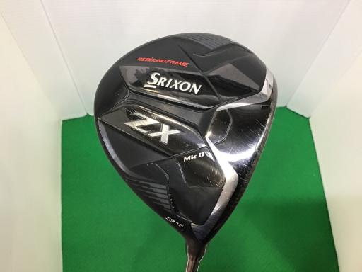 【中古】 ダンロップ SRIXON ZX Mk II 3W フェアウェイウッド FW 純正特注シャフト (フレックスS) メンズ 男性用 右利き 右用 Cランク ゴルフクラブ