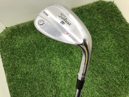 【中古】 タイトリスト VOKEY SPIN MILLED SM6 ツアークロム 58°/10°S ウェッジ WG NS PRO MODUS3 TOUR120 (フレックスS) メンズ 男性用 右利き 右用 Cランク ゴルフクラブ